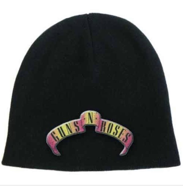 Guns N Roses© Appetite Cotton Beanie Hat (Black) (Unisex)