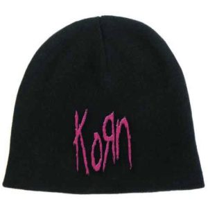 Korn© Logo Beanie Hat (Black) (Unisex)