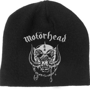 Motorhead© “Warpig” Beanie Hat (Black) (Unisex)