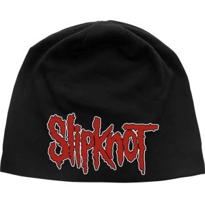 Slipknot© Logo Cotton Beanie Hat (Black) (Unisex)