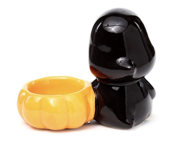 Ceramic Skull Boy Grim Reaper Pumpkin Tea Light Candle Holder (8cm) - Image 5