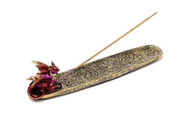 Enchanted Nightmare Mystical Symbols Fire Dragon Ashcatcher Holder (5cm) - Image 4