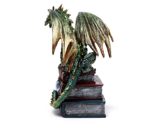 Enchanted Nightmare All Seeing Book Water Dragon Ornament (18.5cm) - Image 8