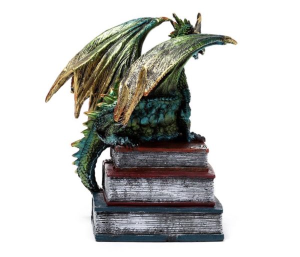 Enchanted Nightmare All Seeing Book Water Dragon Ornament (18.5cm) - Image 7