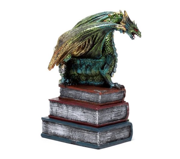 Enchanted Nightmare All Seeing Book Water Dragon Ornament (18.5cm) - Image 6