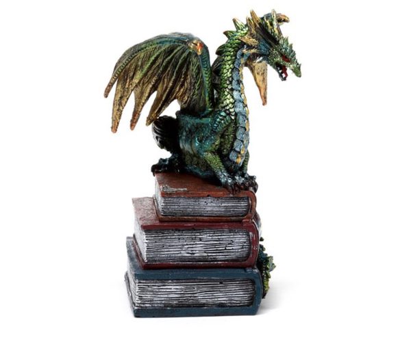 Enchanted Nightmare All Seeing Book Water Dragon Ornament (18.5cm) - Image 4