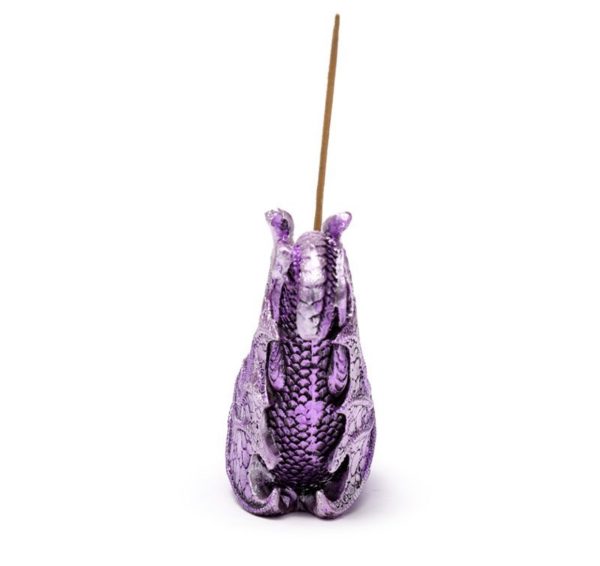 Enchanted Crystal Orb Wing Shaped Ashcatcher Incense Stick Burner Ornament (13cm) - Image 6