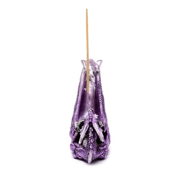 Enchanted Crystal Orb Wing Shaped Ashcatcher Incense Stick Burner Ornament (13cm) - Image 4