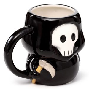 Skull Boy Grim Reaper Ceramic Shaped Mug (15cm)