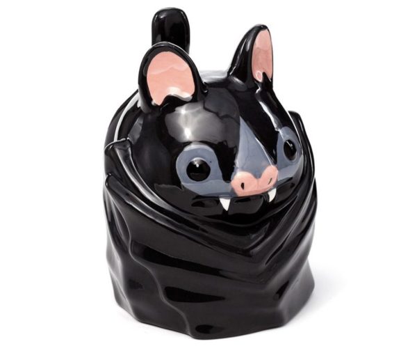 Bat Upside Down Ceramic Shaped Mug (13.5cm)