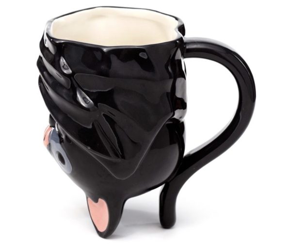 Bat Upside Down Ceramic Shaped Mug (13.5cm) - Image 3