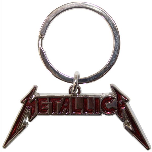 Metallica© Bright Red Logo Keychain (5cm)