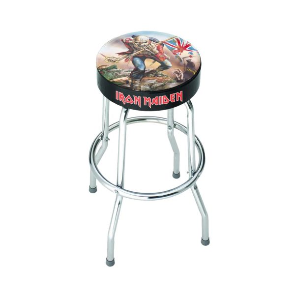 IRON MAIDEN BAR STOOL - TROOPER (1 X BAR STOOL)