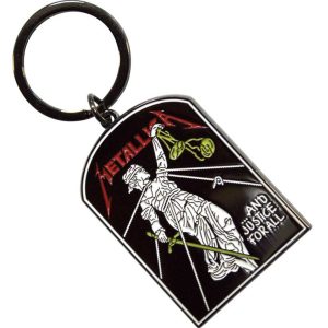 Metallica© And Justice For All Tombstone Keychain (5cm)