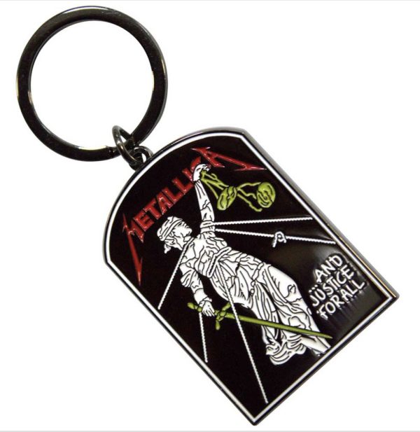 Metallica© And Justice For All Tombstone Keychain (5cm)