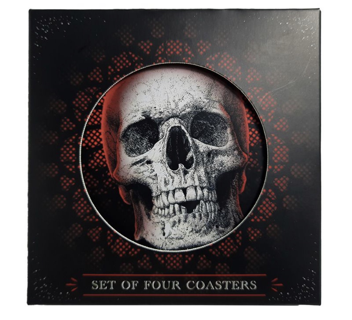 Gothica Set of 4 Cork Coasters (10cm) - Image 2