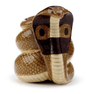 Cobra Shaped Ceramic Oil Burner (11cm)