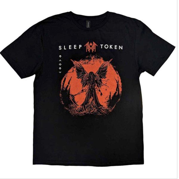 Sleep Token© Take Me Back Official Band T-shirt (Unisex) (Black)
