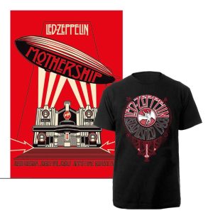 Led Zeppelin "Mothership" Bundle (1x poster, 1x t-shirt)