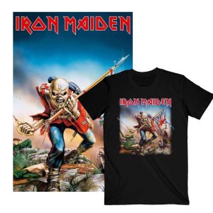 Iron Maiden "The Trooper" Bundle (1x poster, 1x t-shirt)