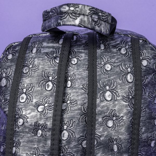 Rustic Silver Spider Backpack with Chain (42cm) - Image 5