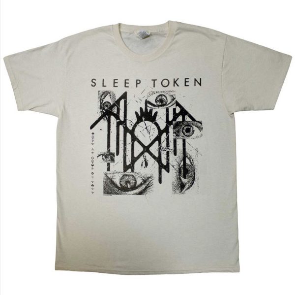 Sleep Token© Eyes Official Band T-shirt (Unisex) (Natural)
