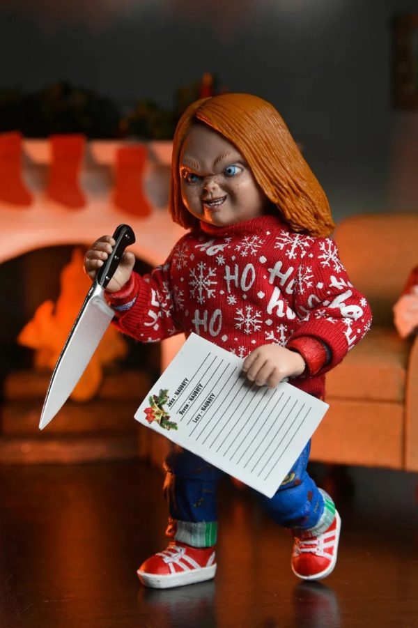 NECA© Child’s Play Chucky© Good Guys Chucky Christmas Holiday Doll Action Figure/Accessories 7Inch - Image 4