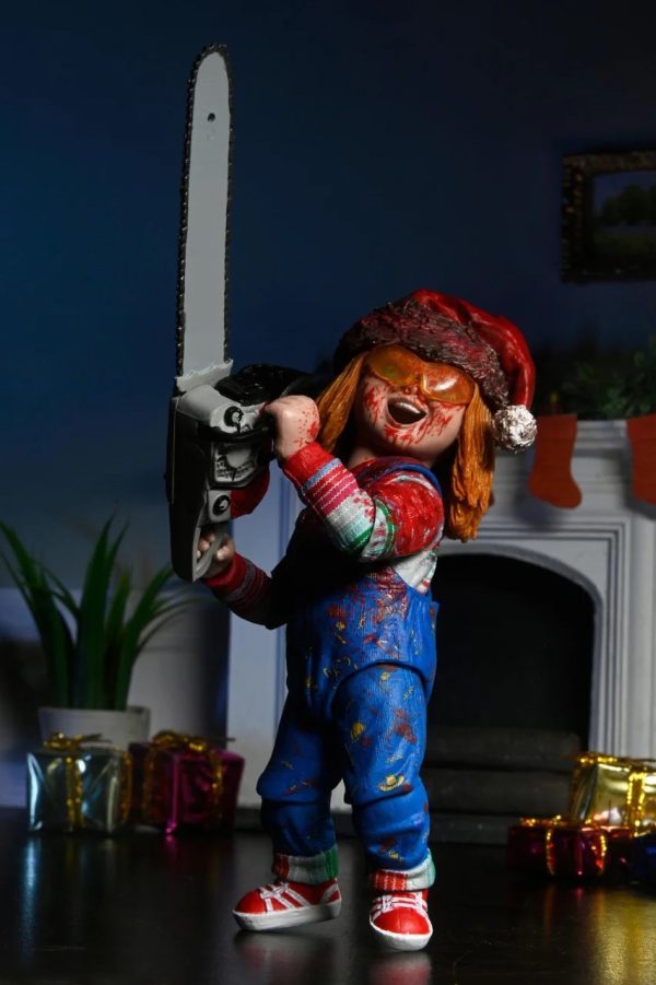 NECA© Child’s Play Chucky© Good Guys Chucky Christmas Holiday Doll Action Figure/Accessories 7Inch - Image 6