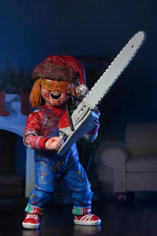 NECA© Child’s Play Chucky© Good Guys Chucky Christmas Holiday Doll Action Figure/Accessories 7Inch - Image 9