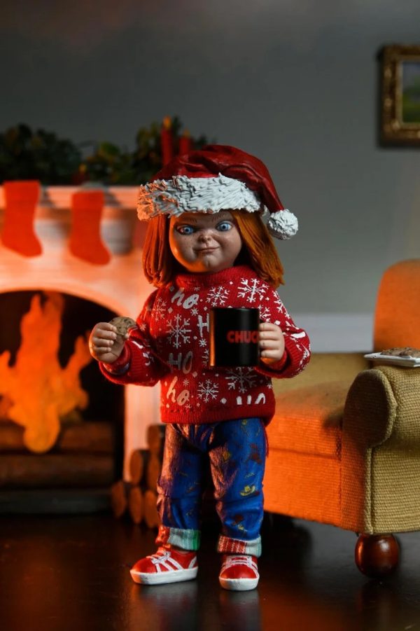 NECA© Child’s Play Chucky© Good Guys Chucky Christmas Holiday Doll Action Figure/Accessories 7Inch - Image 7