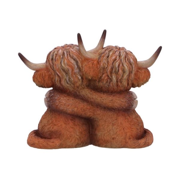 Nemesis Now© B6901C24 Highland Hug Cow Figurine Ornament (14.5cm) - Image 5
