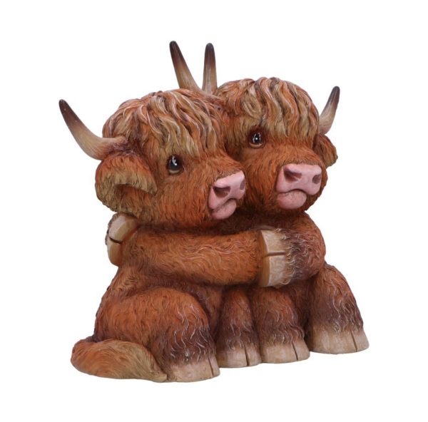 Nemesis Now© B6901C24 Highland Hug Cow Figurine Ornament (14.5cm) - Image 8