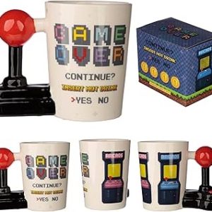 Game Over Arcade Joystick Handle Mug (14cm)