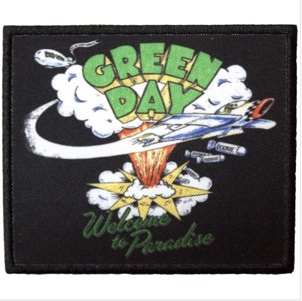 Green Day© "Welcome To Paradise" Printed Patch (9.5cm)