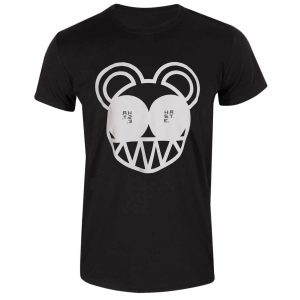 img_0821 Radiohead© Litigation Bear Band T-shirt (Unisex) (Black)