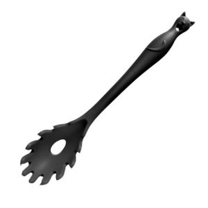 Alchemy© Silicone Black Cat Pasta Spoon (29.5cm)