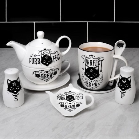 Alchemy© Fine Bone China Tea Set Purrfect Brew (14.5cm) - Image 6