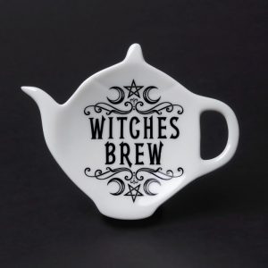 img_0994-2 Alchemy© Ceramic Teabag Dish Witches Brew Teabag Dish (1.8cm)