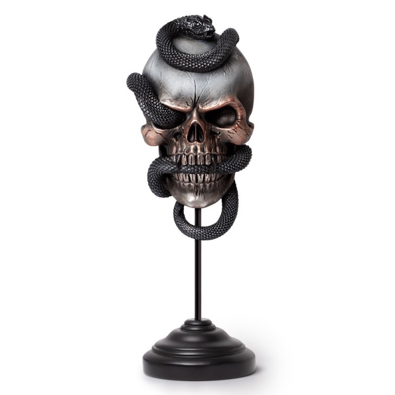 Alchemy© Poly Resin Cult of Canaan Masque Skull & Snake (26cm)