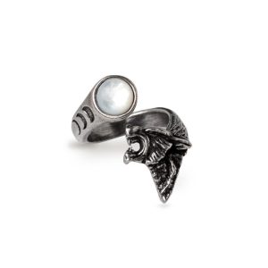 Alchemy© Pewter Ring Howl At The Moon (Pewter)