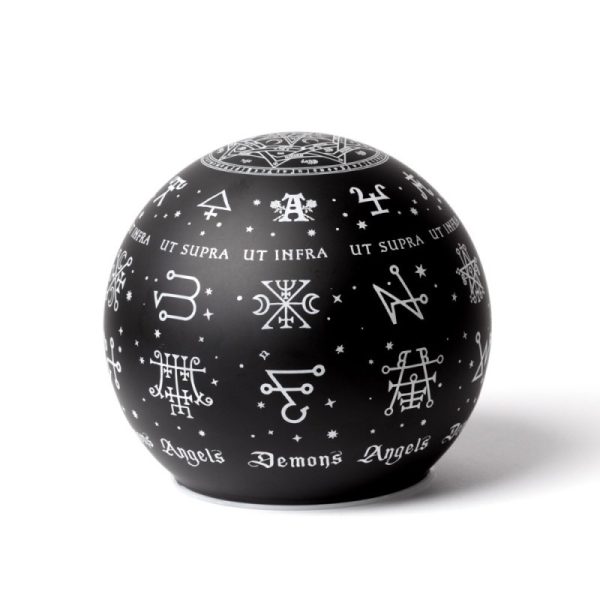 Alchemy© Glass LED Light Angels & Demons (10.9cm) (Black/White) - Image 5