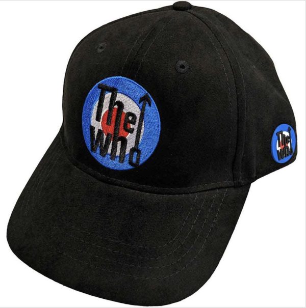 The Who© "Target & Leap" Baseball Cap (Unisex) (Black) - Image 2
