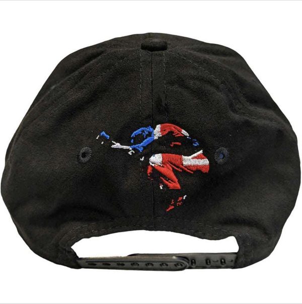 The Who© "Target & Leap" Baseball Cap (Unisex) (Black) - Image 3