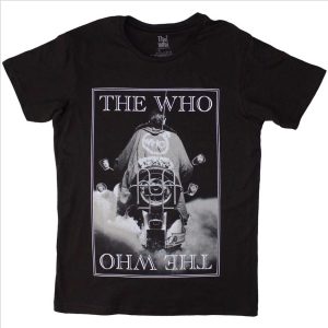The Who© “Quadrophenia Classic” Official Band T-shirt (Unisex) (Black/Grey)