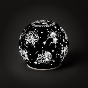 Alchemy© Glass LED Light Astrology (10.9cm) (Black/White)
