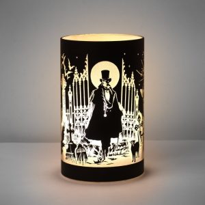 Alchemy© Glass LED Light Count Magistus (15cm) (Black/White)