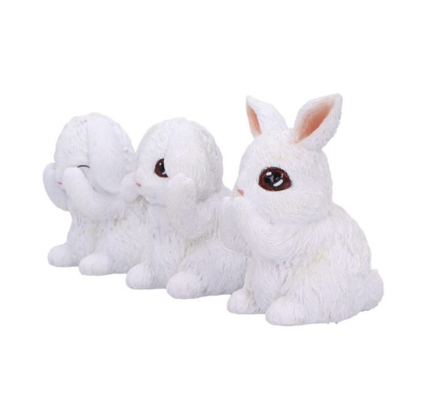 Nemesis Now© Three Wise Bunnies Ornaments (9cm) - Image 7