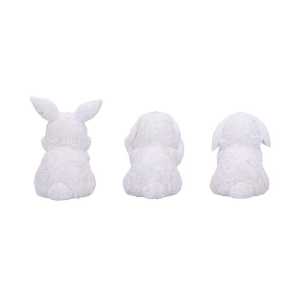 Nemesis Now© Three Wise Bunnies Ornaments (9cm) - Image 6