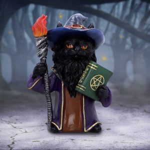 Nemesis Now© Magnus – Fantasy Wizard Cat Ornament (14cm)