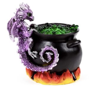 Elements Baby Dragon LED Bubbling Cauldron (13cm)
